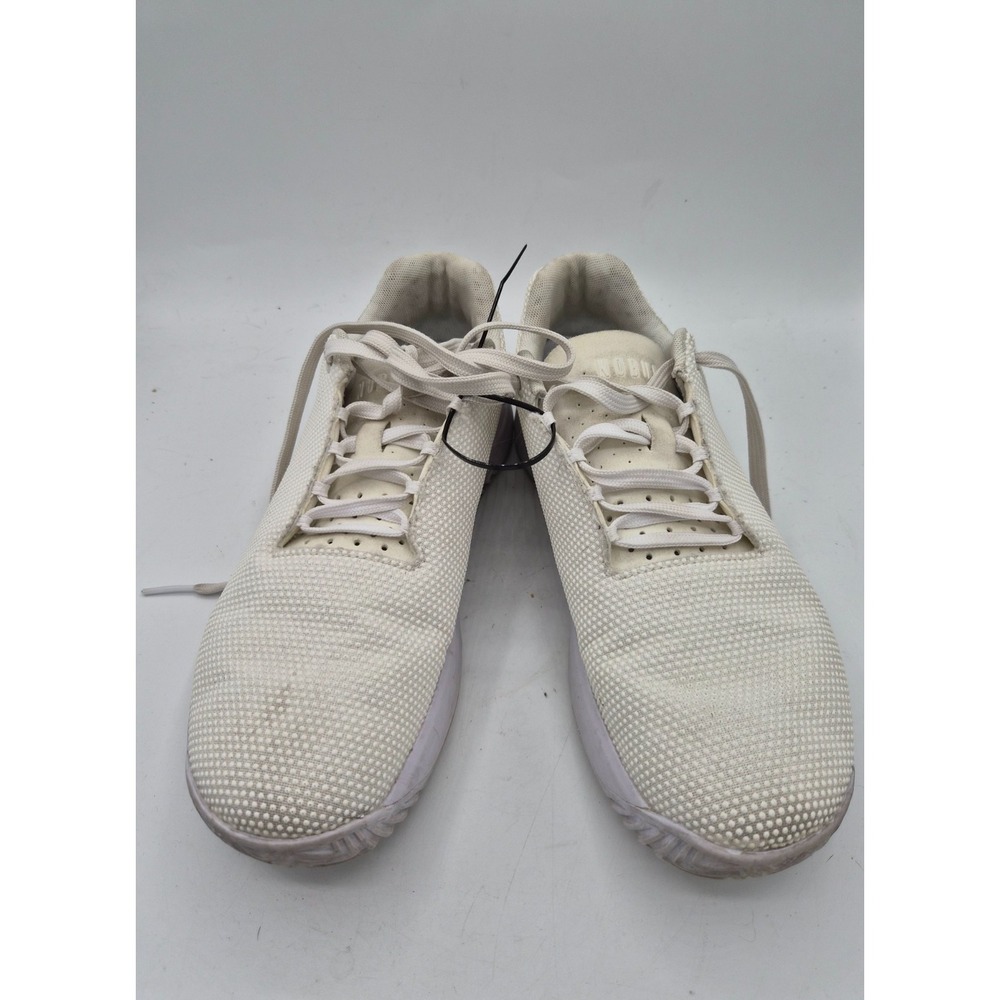 Nobull Superfabric Outwork Trainer White Size M9 W10.5 Crossfit Low Top Shoes